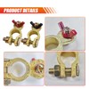 Car Battery Terminal Connector, Battery Terminal Clamps Negative and Positive,