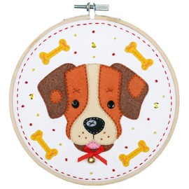 Vervaco Craft kit with Felt Dog