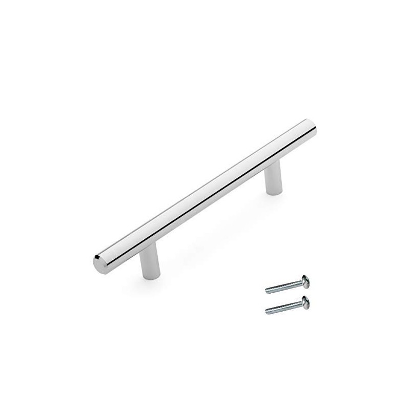 Dynasty Hardware P-1002-26 European 6-3/4" Bar Style Cabinet Pulls Polished
