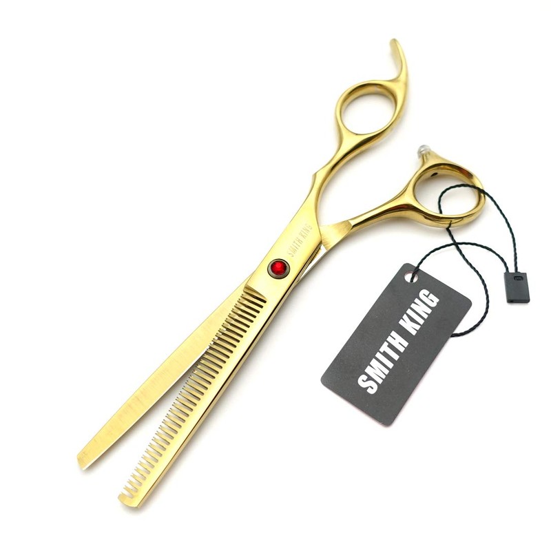 7.0 Inches Professional hair cutting thinning scissors set with razor