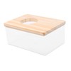 Sosoport Small Pets Toilet Bath Box Acrylic Hamster Bathtub Guinea