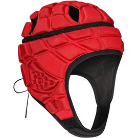 Soft Shell Football Rugby Headguard Foam Cotton Head Protective Soft Padded Headgear Soccer No Bump Cap for Kids Youth