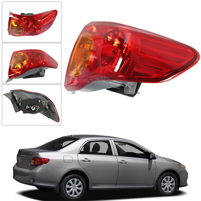 labwork Right Passenger Side RH Tail Light Lamp Assembly Replacement