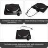 IMUSA Single Electric Hot Plate, Black