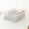 Closet Organizer Underwear Socks – Drawer Divider Storage Box, Foldable