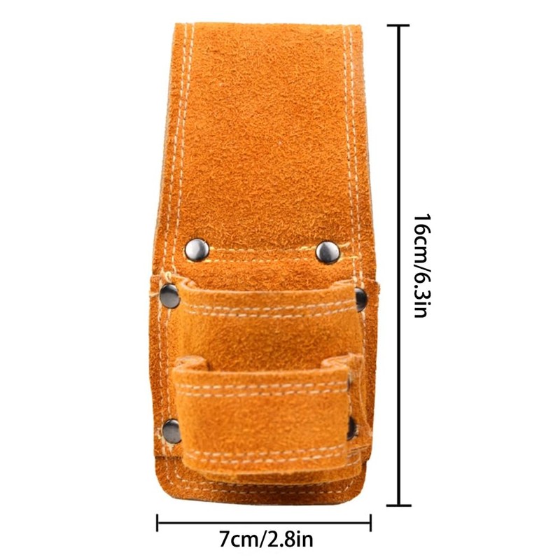 Leather Hammer Holder, Multi Tool Axe Holder with Belt Loop