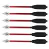 6Pcs Crossbow Arrows Double Screw Fixing Aluminum Alloy Shooting Bow