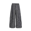 Aelfric Eden Plaid Baggy Sweatpants Women Double Waist Streetwear Y2K