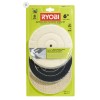 RYOBI 6" BUFFING AND POLISHING WHEEL SET for Bench grinders