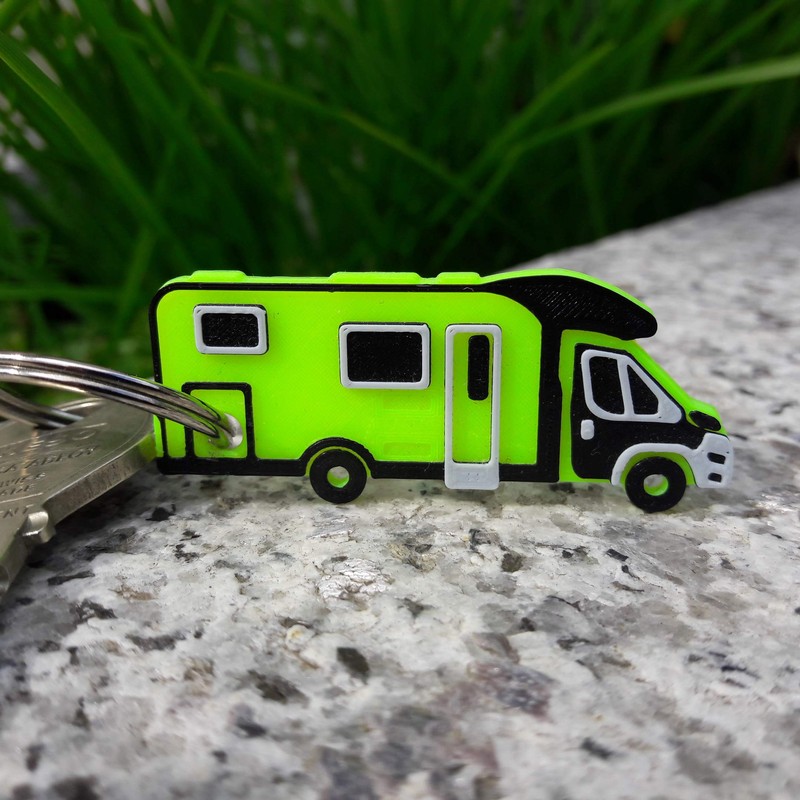 MaJoCompTec 3 x Key Fob Motorhome Camper Van Camper Van