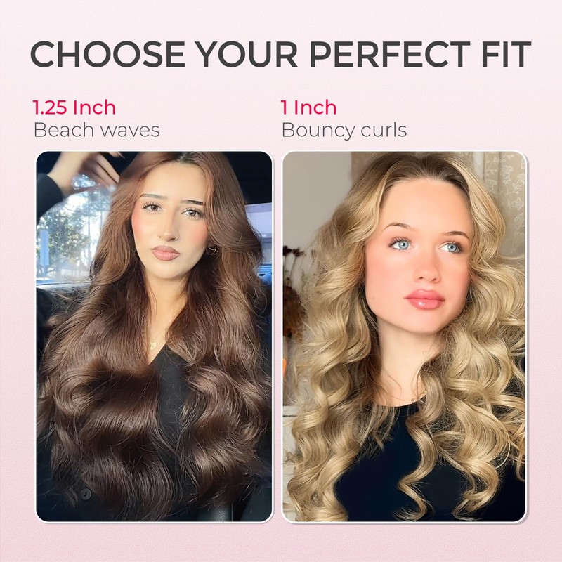 TYMO Automatic Rotating Curling Iron - TYMO CURLPRO Beach Waves