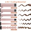 6-in-1 Curling Iron, Professional Instant Heat Up Hair Curling Wand
