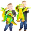 TigerTaleToys Dragon Plush Dragon, Real, 23.6 inches (60 cm), Pet,