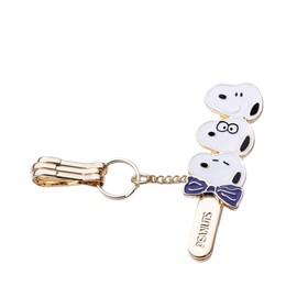 3 carat Peanuts Bag Key Clip, Mini Snoopy Full of 2 Types, Key Clip, Key Chain, Bag Charm, Snoopy Goods, Full of Snoopy
