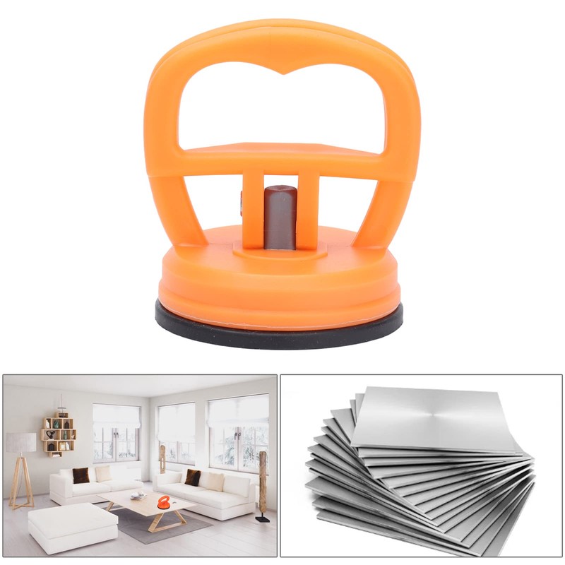 Generic Glass Suction Cup, Vacuum Plate Puller 15KG Power, Orange,