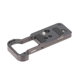 FOTGA Camera Base Plate Quick Release Plate for Canon EOS R50 Mirrorless Camera, Under Quick Release Plate with 1/4 Inch Screw Compatible with Arca-Swiss Standard Tripod Head