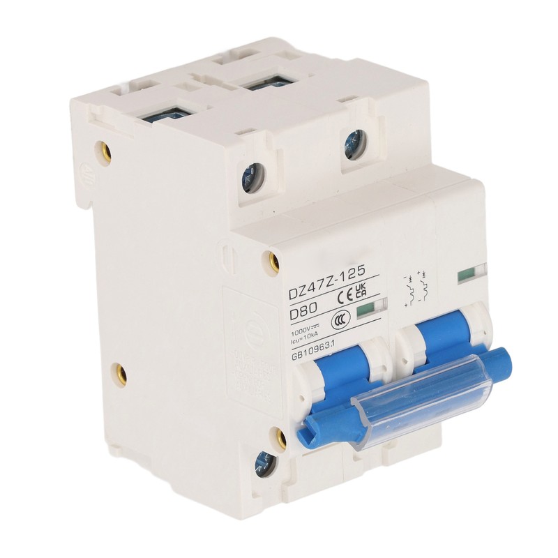 2P Mini Circuit Breaker 10KA Breaking Capacity Solar PV System