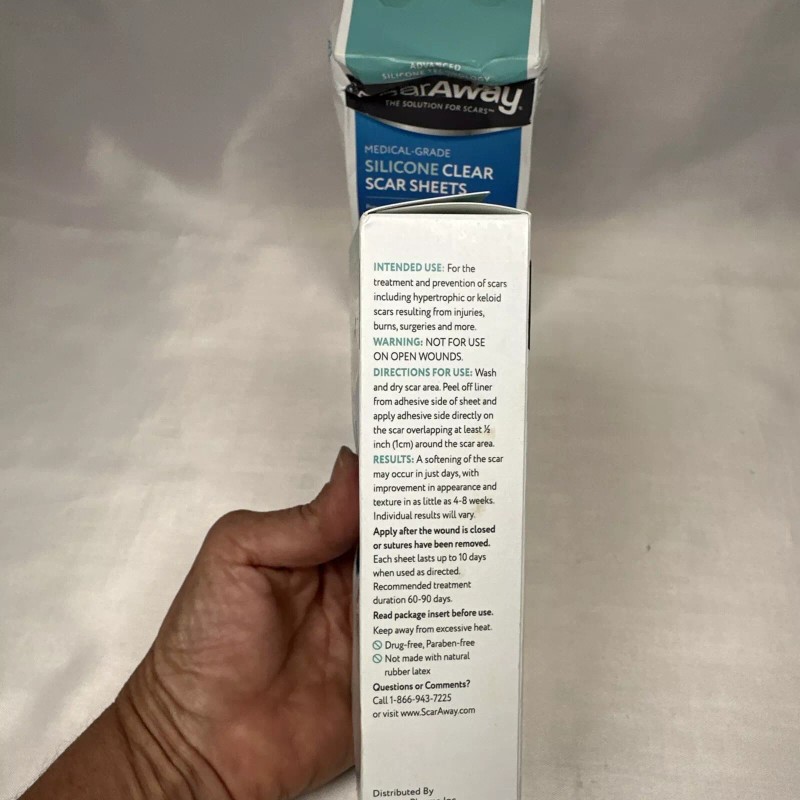 ScarAway 2 ScarAway Silicone Scar Sheets 2 x 6 =12