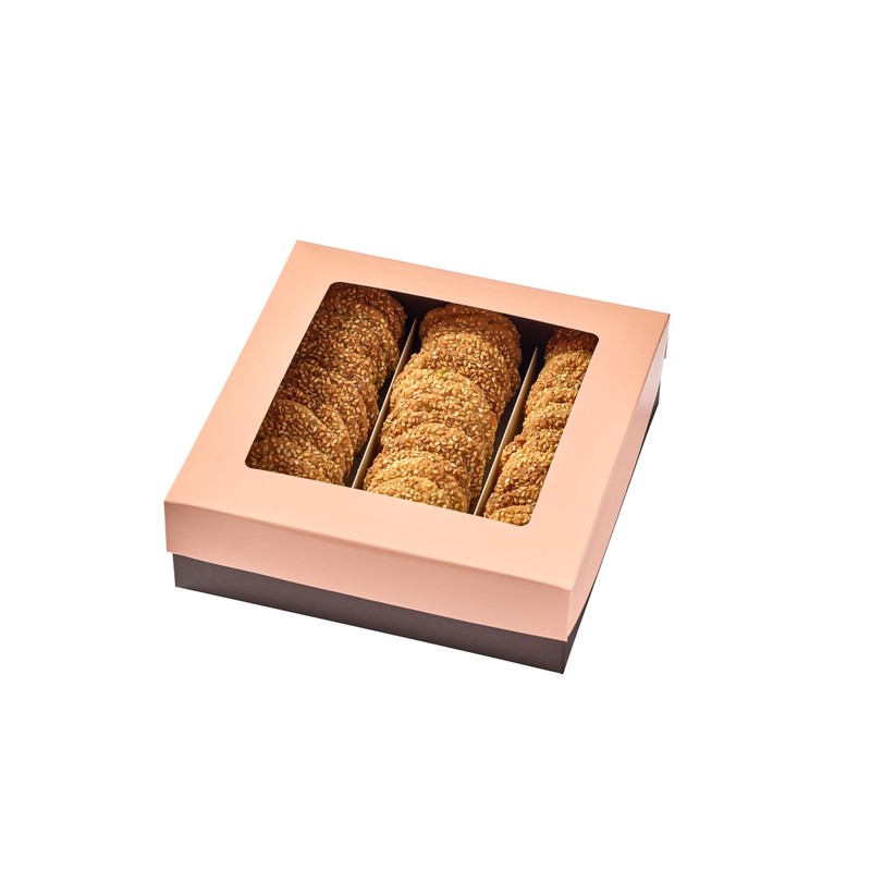 Barazek Sesame Seed and Pistachio Cookies 2lbs Signature Gift Box