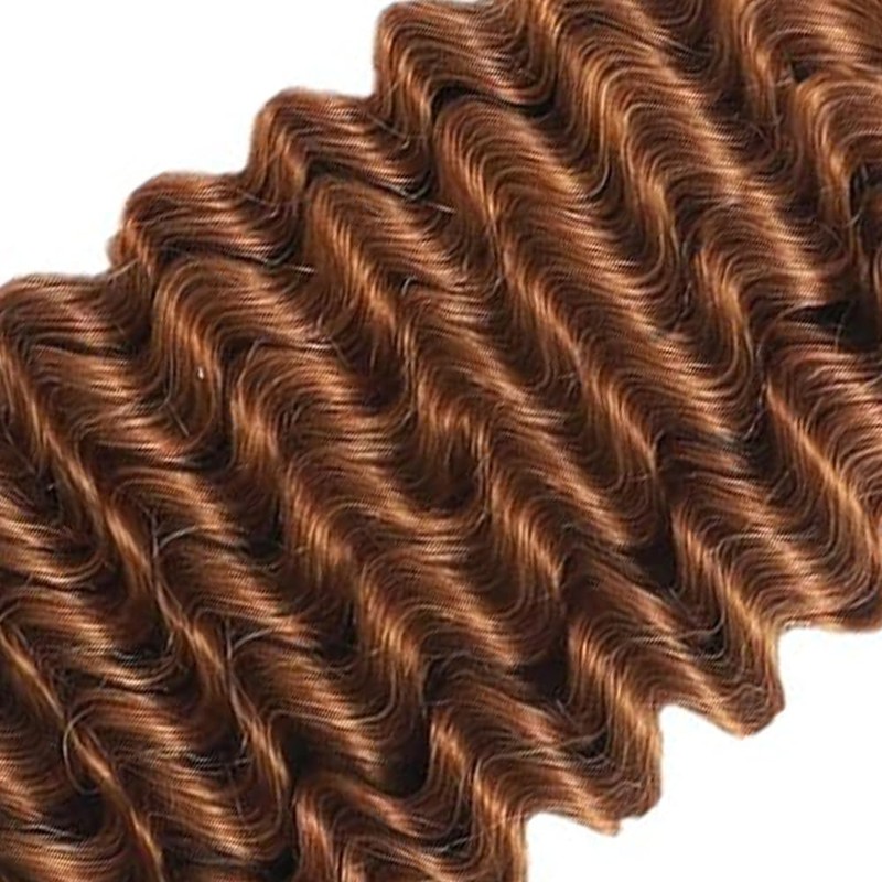 Boho Hair for Braiding #30 Deep Wave Bulk Bundles for
