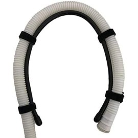 Pmsanzay Universal Adjustable Shape Drain Hose Guide Assembly Fits All Drain Hose, Flexible Laundry Tub Washing Machine Discharge Hose Clip Hose Holder - You can Mold it to fit Your Needs.