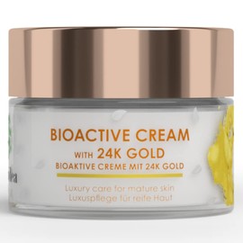 green idea - Gold Cream with 24K Gold - Anti-Wrinkle Cream for Mature Face - Anti-Ageing Moisturising Cream Face - Pure Gold Particles - Youthful Skin - 50 ml (1)