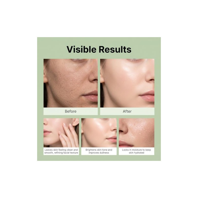Gel Exfoliante de Té Verde para Rostro1PC