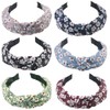 Headbands for Women Alice Bands Mixed Printed Fabric Hair Band