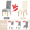 Lellen XL Size Stretch Chair Covers for Dining Room Large