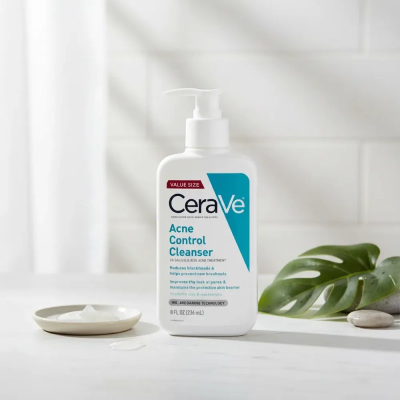 Cerave Limpiador Acne Control 236ml 12+ Piel Grasa
