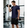 3 Pack Men's Dry Fit Moisture Wicking Performance T Shirts
