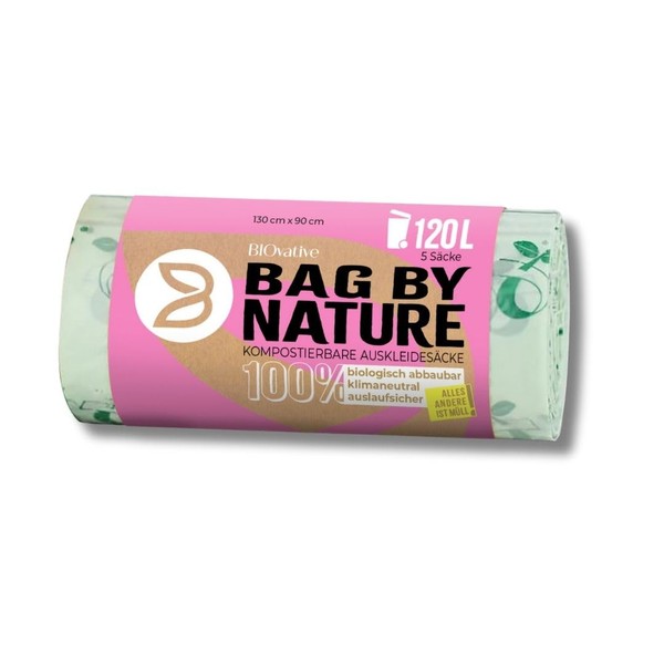 120 L Organic Waste Bags for Organic Bin 15 Rubbish