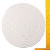 Benytro Nordic style cotton and linen weaving Woven Round Placemats,