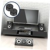 KONTONTY 2pcs Sound Deadening Amplifier Feet Pads Vibration Absorbing Isolation