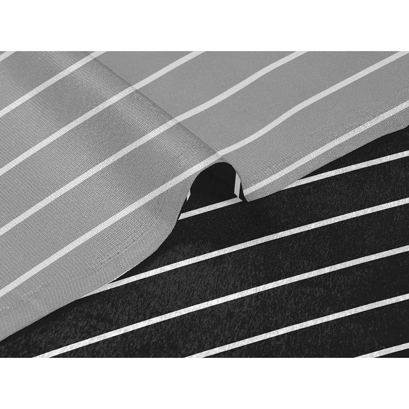 oneOone Velvet Black Fabric Stripes Stripe Quilting Supplies Print Sewing