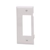 EATON Wiring STE26W Polycarbonate 1-Gang Decorator Sectional Mid Size Wall