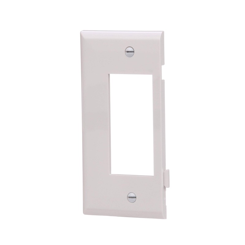 EATON Wiring STE26W Polycarbonate 1-Gang Decorator Sectional Mid Size Wall