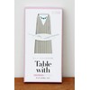 Footmark 403081 Table with Pleated Beige Meal Apron