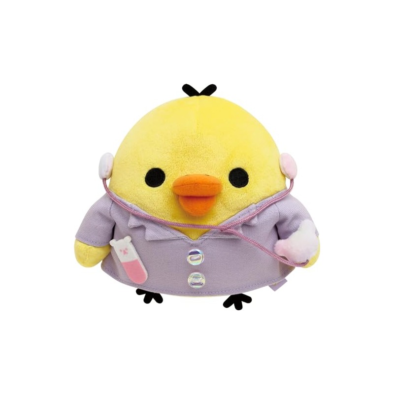MO43001 Rilakkuma Colorful Doctor Atsume Plush Kiiroitori (Doctor)