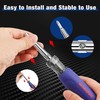 WORKPRO Multi Screwdriver Set 2 Pieces, 6-in-1 Convertible Screwdriver and