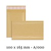 AKAR A000 Padded Envelopes Bubble-Lined Envelopes Gold Poly Bubble Mailers