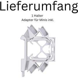 Printtastisch Shelly DIN Rail Holder without Extension for 29 Shelly Relays: Plus 1, 1 Mini Gen3, Plus 1PM, 1PM Mini Gen3, Plus 2PM, 2.5, RGBW 2, PM Gen3, DIN Rail Holder, Electrical Installation