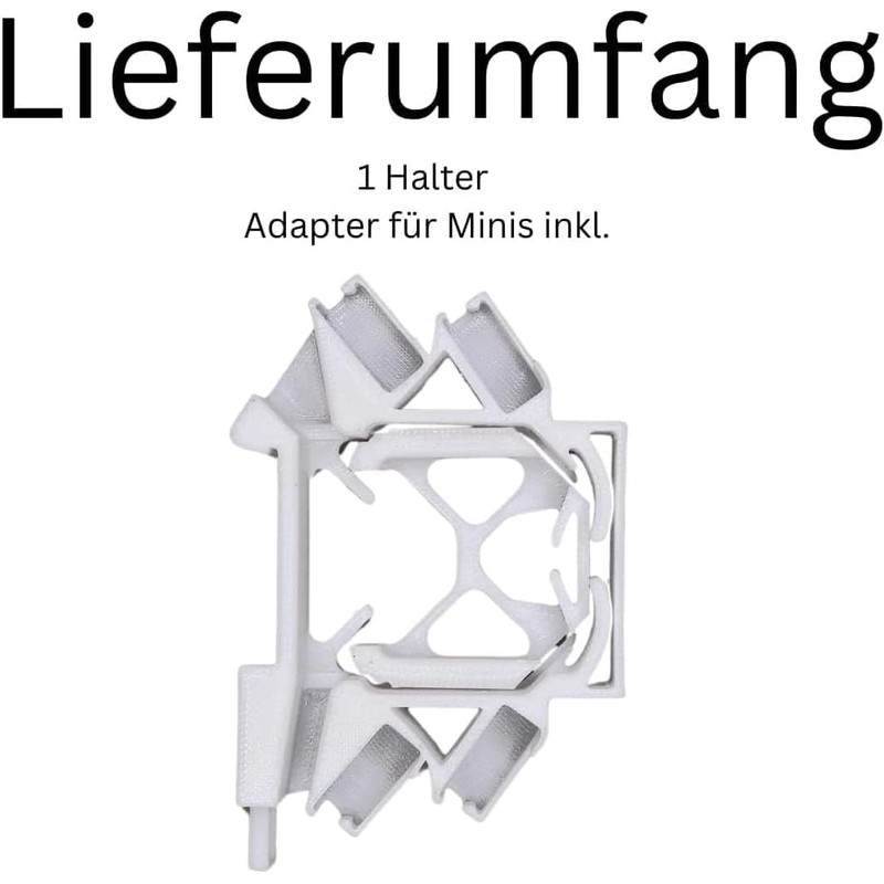 Printtastisch Shelly DIN Rail Holder without Extension for 29 Shelly