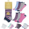 OnlyBee 6 Pairs of Ladies BAMBOO Trainer Ankle Socks (Mixed)