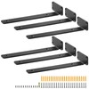 VEVOR Floating Shelf Brackets 10 Inch, 6 Pack Heavy Duty