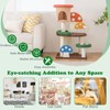 HOMGX Mushroom Cat Tree for Indoor Cats, Cute Cat Tower