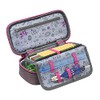 coocazoo PencilDenzel Pencil Case, Triangle Compartment, Timetable Compartment, Removable Pen
