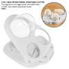 Egg Slicer for Boiled Eggs, 3 in 1 Stainless Steel