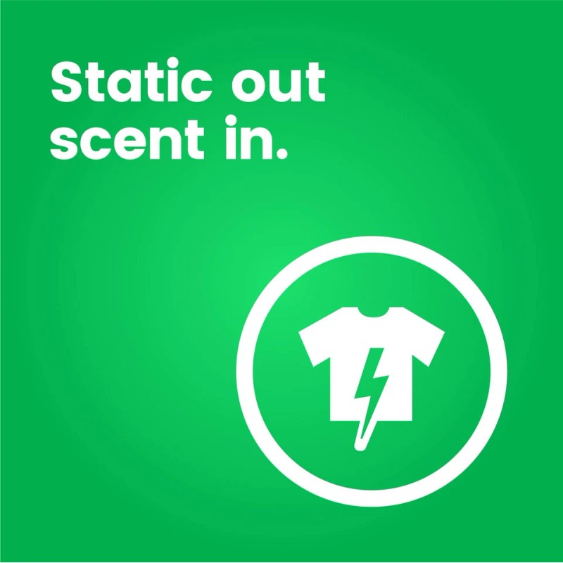 Gain Original Scent Dryer Sheets 120 Count Reduces Static Wrinkles