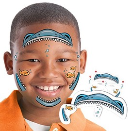 Fun Faces Temporary Tattoos (Shark Design)